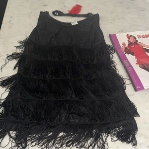- Balera Small Adult Large Black Fringe Roaring 20s
